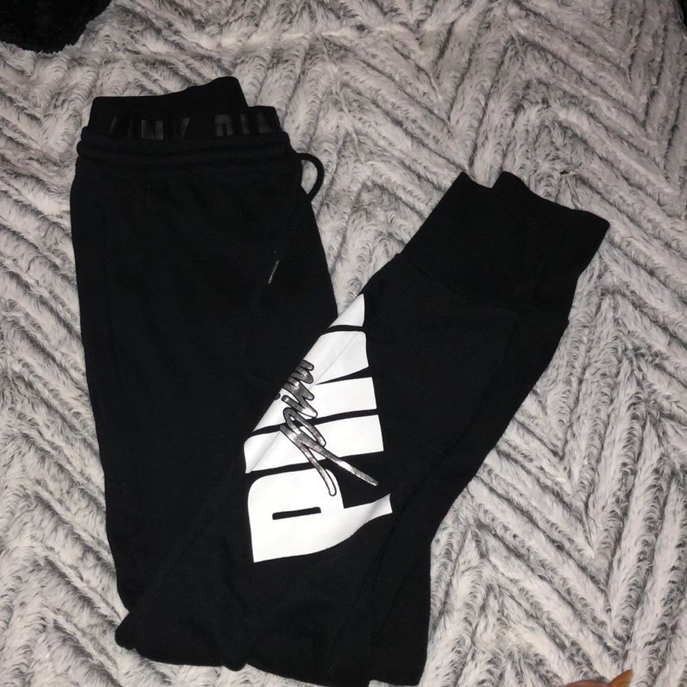 Height waist Victoria secret pink sweatpants